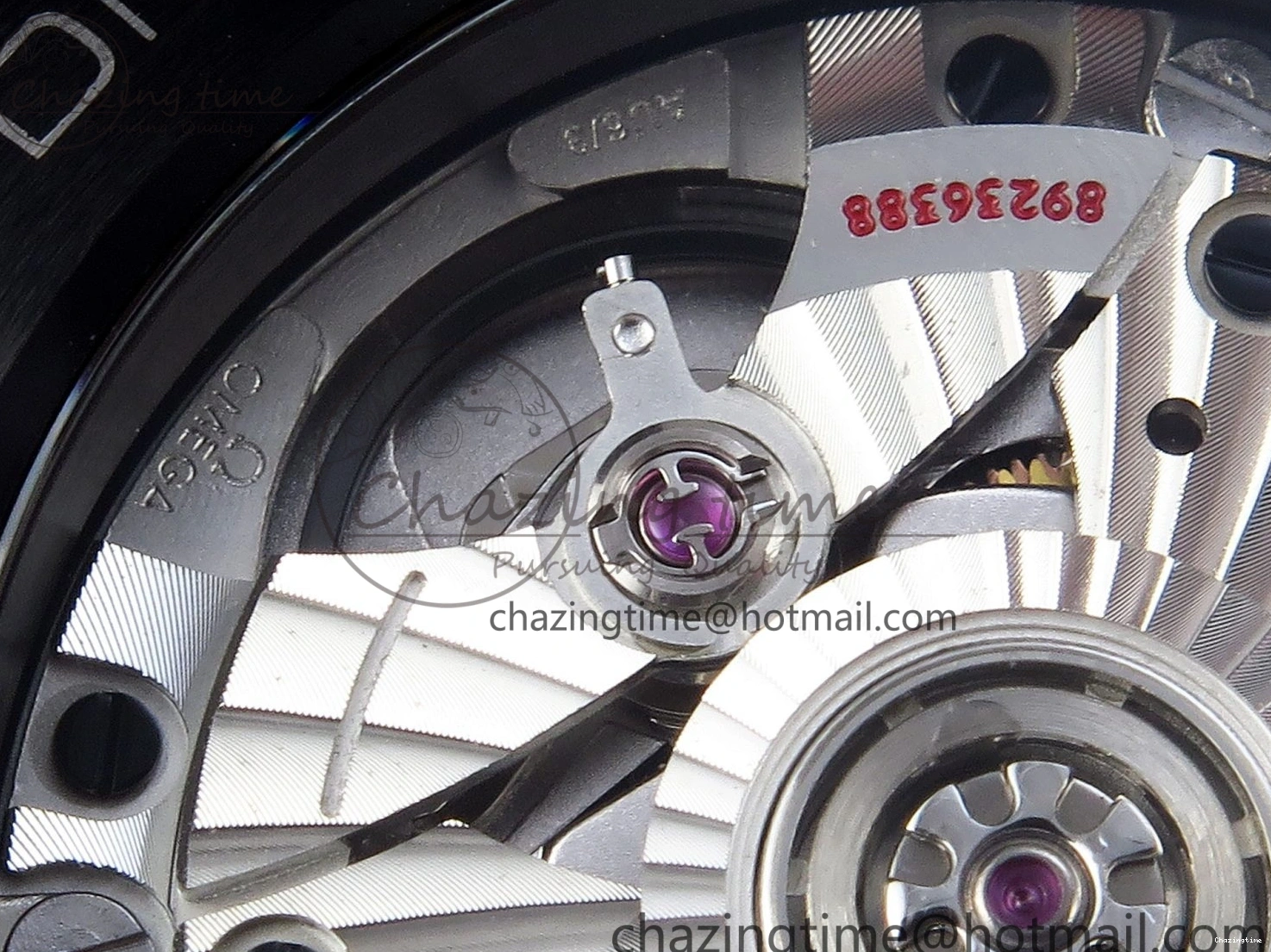 0325 SEAMASTER 300M 43.5MM BLACK CERAMIC VSF 1:1 BEST EDITION BLACK DIAL ON BLACK RUBBER STRAP A FashionForward 7766